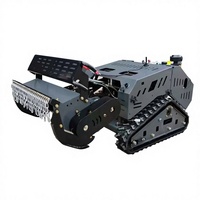 Robot Pemotong Rumput Mini Zhongyi Kustom Tanpa Rotasi, Dikendalikan Jarak Jauh, Bertenaga Motor 24V, Garansi 2 Tahun, untuk Pemakaian Kota