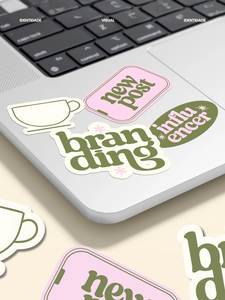 Custom-printed waterproof vinyl decorative stickers, die-cut stickers, and self-adhesive PVC labels. - Product Image 6