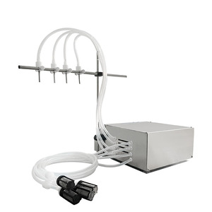 เครื่องบรรจุของเหลวกึ่งอัตโนมัติ 220V ปั๊มไฟฟ้าสำหรับน้ำ แอลกอฮอล์ น้ำมันหอมระเหย ความแม่นยำสูง รุ่นตั้งโต๊ะ - Product Image 1