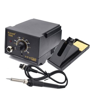 Station de soudage numérique 60W ESD avec écran LCD et température contrôlée, <span class=keywords><strong>fer</strong></span> à <span class=keywords><strong>souder</strong></span> réglable avec chauffage en céramique, fabriqué en Chine - Product Image 1