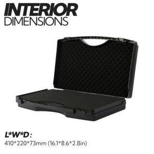 Valise en plastique avec poignée de transport pour ensemble d'outils, boîte à outils en plastique PP, étui de rangement protecteur, boîte à outils - Product Image 4