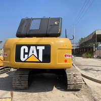 Excavatrice sur chenilles hydraulique Cat320D d'occasion du Japon pour Macao, modèle 2020, 21 tonnes, godet de 3 m, moteur de 110 kW, rapport fourni