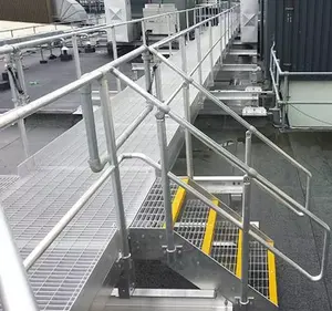 Modern metal merdiven korkuluk korkuluk merdiven korkulukları alüminyum demir korkuluk qrailing kablo güverte korkuluğu çit kablo güverte