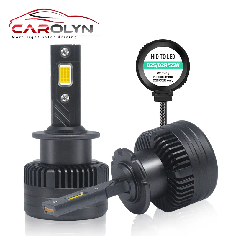 Carolyn công suất cao tự động hệ thống chiếu sáng đèn D1S D2S D3S D4S Led Đèn Pha Bóng đèn H7 9005 9007 H4 150 Wát cho xe 12V 35 Wát