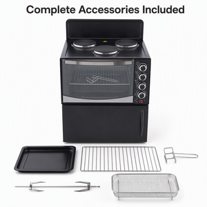 <span class=keywords><strong>Horno</strong></span> Eléctrico Multifuncional de 3 Placas Calefactoras, 45L, con Mueble de Almacenamiento, Precio de Fábrica CKD/CBU - Product Image 6