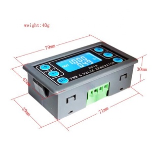 Motor paso a paso de onda Rectangular cuadrada ajustable, número de pulso, ciclo de trabajo de frecuencia, módulo de carcasa <span class=keywords><strong>PWM</strong></span>, <span class=keywords><strong>IC</strong></span> de ancho de pulso - Product Image 2