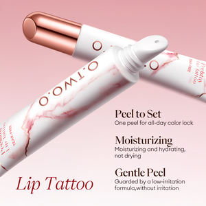 O.TWO.O 2026 Nouveau produit Huile à lèvres et brillant à lèvres 2 en 1 Hydratation longue durée Teinte puissante <span class=keywords><strong>Rouge</strong></span> à lèvres déchirant - Product Image 2