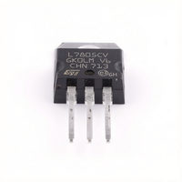 L7805CV Original Genuino, Paquete TO-220, 5V 1.5A 35V, Chip Regulador de Voltaje Lineal LDO Fijo, China