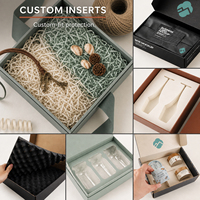 Scatola Regalo di Lusso in Cartone Rigido Nero con Chiusura Magnetica, Personalizzabile e Stampata su Misura