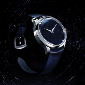 Montres pour hommes OEM personnalisées 40mm verre saphir cristal bleu Aventurine cadran en acier inoxydable 316L NH35 automatique mécanique - Product Image 4