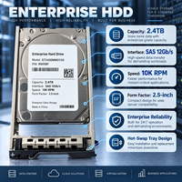 Disque dur d'entreprise Dell RWR8F 2.4T SAS 10K 2,5 pouces ST2400MM0159