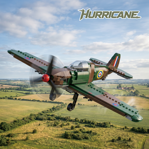 Nuevo Juguete de Bloques de Construcción Chinos de Plástico de Piezas Pequeñas, Kit de Ensamblaje de Avión de 40 Piezas para Niños, 66013 Hurricane - Product Image 4