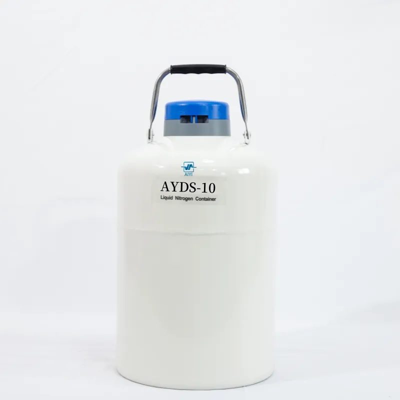10 litri Yds contenitore di azoto liquido in alluminio veterinario serbatoio di azoto liquido