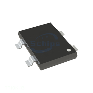 4-SMD, Gull Wing In Stock BRIDGE RECT 1PHASE 800V 10A TTL Components Electronic Diodes TT10K-13 - Product Image 1