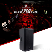 Prix Usine Promotion Nouvelle Arrivée Personnalisée Enceinte Active DSP 15 Pouces Classe D 500W RMS pour Bar Mariage Fête en Plein Air Spectacle de Groupe