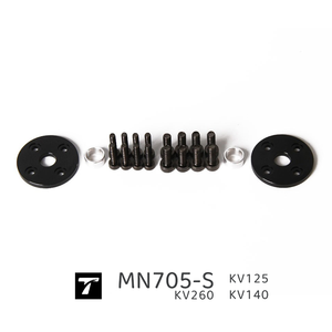 Moteur brushless T-MOTOR MN705-<span class=keywords><strong>S</strong></span> (<span class=keywords><strong>2</strong></span> pièces/ensemble) pour drone multirotor à charge utile moyenne et lourde, poussée maximale de 13,4 kg, compatible LiPo 6S/12S, pour VTOL - Product Image 5