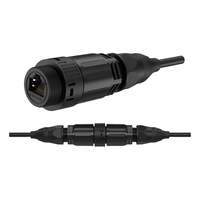 Adaptador de tornillo E-Weichat RJ45 IP67 Conectores impermeables para iluminación de escenario Aplicaciones de datos al aire libre
