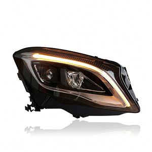 Faro a LED di Alta Qualità 12V per Mercedes <span class=keywords><strong>GLA</strong></span> X156 2015-2019, Aggiornamento con DRL LED e Indicatori di Direzione Sequenziali - Product Image 2