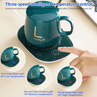 Chauffe-Tasse Intelligent en Céramique à Température Constante Automatique Électrique 55 Degrés Celsius pour Mug à Café