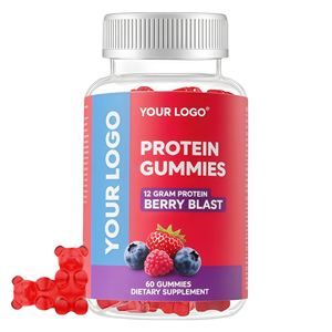 Bonbons gélifiés concentrés de protéines de lactosérum à la vanille, marque privée, 50 kg en vrac, pour la croissance musculaire et la prise de poids, produits de beauté - Product Image 1