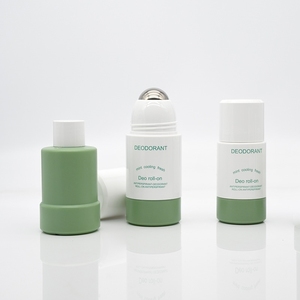 Bán buôn Nhiều màu PP nhựa lăn bóng 50ml 70ml cuộn trên chai khử mùi dính với Refill chai - Product Image 1