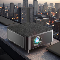 Y3pro 1000 ANSI 휴대용 4K WiFi 스마트 비디오 프로젝터 자동 포커스 키스톤 야외 영화를위한 네이티브 1080P 영화