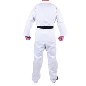 Uniformes de Taekwondo personnalisés de haute qualité avec logos imprimés numériquement, 100% coton, durables, respirants, séchage rapide, vêtements d'arts martiaux - Product Image 3