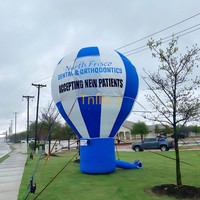 Ballon publicitaire gonflable géant d'extérieur à l'hélium, personnalisable avec logo et taille, prix usine