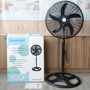 <span class=keywords><strong>Ventilateur</strong></span> sur <span class=keywords><strong>pied</strong></span> de 18 pouces, oscillant à 360°, industriel, avec grille en plastique - Product Image 1