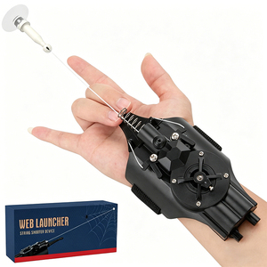 Lanciatore di Ragnatele Giocattolo, Gadget Divertente con Filo di Seta Reale, Gioco di Ruolo da Supereroe, Ottimo per Uomini e Bambini - Product Image 1