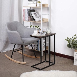 Muebles de sala de estar, dormitorio, <span class=keywords><strong>pequeño</strong></span> sofá de metal de madera, mesa <span class=keywords><strong>auxiliar</strong></span> de café - Product Image 4