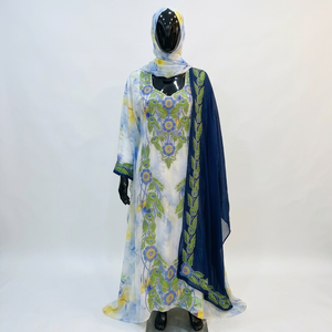 Dubai Dress Bale vestido musulmán para mujer Dubai Mukhawar vestido árabe Dubai Mukhawar árabe - Product Image 1
