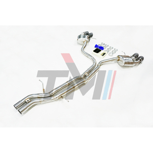 TM Bộ Giảm Thanh Hệ Thống Ống Xả Có Giá Trị SS304 Hiệu Suất Cho Ống Xả Por Sche Macan S 3.0T 2018-2021 Catback - Product Image 2