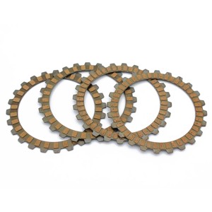 Juego de 4 Discos de Embrague Semimetálicos Nuevos de Fábrica para Motocicleta BIZ 125/25, Alto Rendimiento de Fricción - Product Image 5