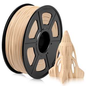 Usine de haute qualité 1.75mm 1 KG bobine bois Filament imprimante 3D PLA matériaux de couleur en bois - Product Image 1