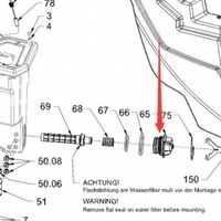 Nouveau bouchon de vidange 2031438 authentique pour rouleau de route pour la construction au détail Industries agricoles pignon pièces de rechange