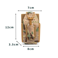 Pochette radio tactique, support radio universel, cordon élastique monté sur Molle pour talkie-walkie Motorola BaoFeng UV-5R BF-F8HP