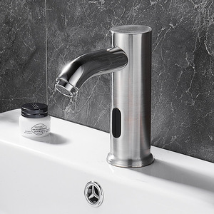 Robinet à capteur infrarouge automatique pour eau chaude et froide, unité unique, entrée 20 mm, pour usage domestique et hospitalier - Product Image 2