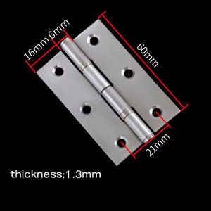 Modern Design Heavy-Duty Stainless Steel Ball Bearing Folding Wooden <b>Door</b> <b>Hinges</b> - Product Image 4