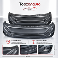 Topzonauto Nouveau Kit de Grille de Pare-chocs Avant en Plastique à Fixation par Boulons, Comprend des Boulons pour Berlines SE & XSE 2020-2024