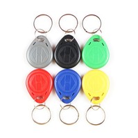 Alta calidad RFID Keyfob Ascensor Control DE ACCESO 125KHz 13,56 MHz Etiqueta regrabable Impermeable NFC Key Fob UHF