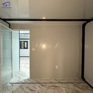 Maisons conteneurs modulaires préfabriquées écologiques portables en acier isolé de 13 pieds, structure commerciale, vente directe usine - Product Image 4