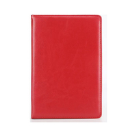 Carnet à couverture rigide en cuir lisse avec éponge PU, personnalisable, idéal pour la promotion, coffrets cadeaux