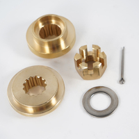 Kit de quincaillerie d'hélice de bateau pour moteur hors-bord Suzuki 40-65 CV, avec rondelles et entretoises pour l'installation et le remplacement
