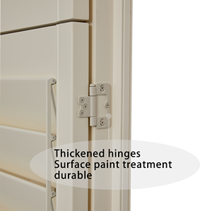 Volets de plantation de fenêtre à <span class=keywords><strong>lame</strong></span> de persienne en bois réglable de 89mm Volet moderne à gradins pour fenêtres à ouverture horizontale - Product Image 3