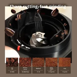 Pequeña Cafetera Italiana de Acero Inoxidable, Totalmente Automática, para Granos de Café y Café Molido, de Uso Doméstico - Product Image 4