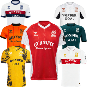 Maillots de football personnalisés de l'équipe nationale pour la Coupe du Monde 2026 – Vêtements de football classiques vintage à manches courtes pour hommes, en gros, en stock - Product Image 1