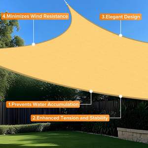 Voile d'<span class=keywords><strong>ombrage</strong></span> en tissu tissé imperméable <span class=keywords><strong>pour</strong></span> piscine, dôme de cour, auvent durable, <span class=keywords><strong>pergola</strong></span> <span class=keywords><strong>pour</strong></span> piscine hors sol, extérieur - Product Image 2