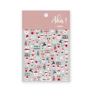 Qianya 2017 lindo Kawaii Santa Tree 3D Nail Art Sticker estilo navideño conejo decoraciones <span class=keywords><strong>de</strong></span> <span class=keywords><strong>uñas</strong></span> al por mayor <span class=keywords><strong>uñas</strong></span> <span class=keywords><strong>de</strong></span> plástico - Product Image 6