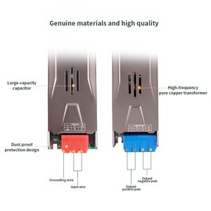 Siêu mỏng 60W dẫn cung cấp điện áp không đổi AC-DC 12V 24V 100W 150W 200W 300W <span class=keywords><strong>400W</strong></span> dẫn chiếu sáng cung cấp điện dẫn lái xe - Product Image 2